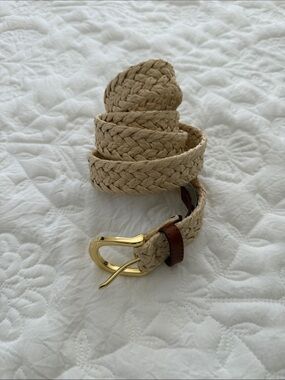 Women’s J Crew Woven Belt M/L